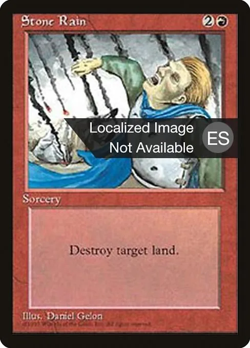 Stone Rain · Fourth Edition Foreign Black Border 224/378