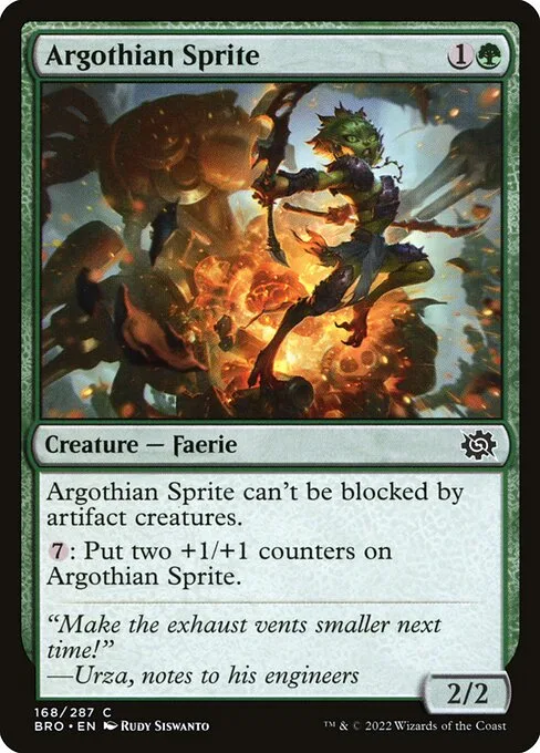 Argothian Sprite · The Brothers' War 168/399