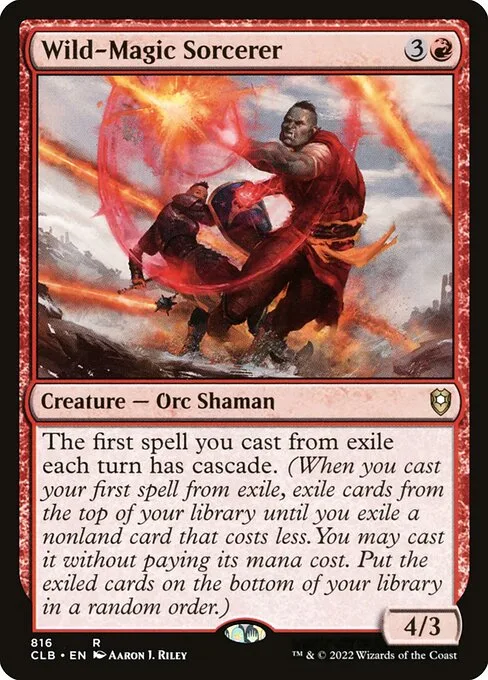 Wild-Magic Sorcerer · Commander Legends: Battle for Baldur's Gate 816/936