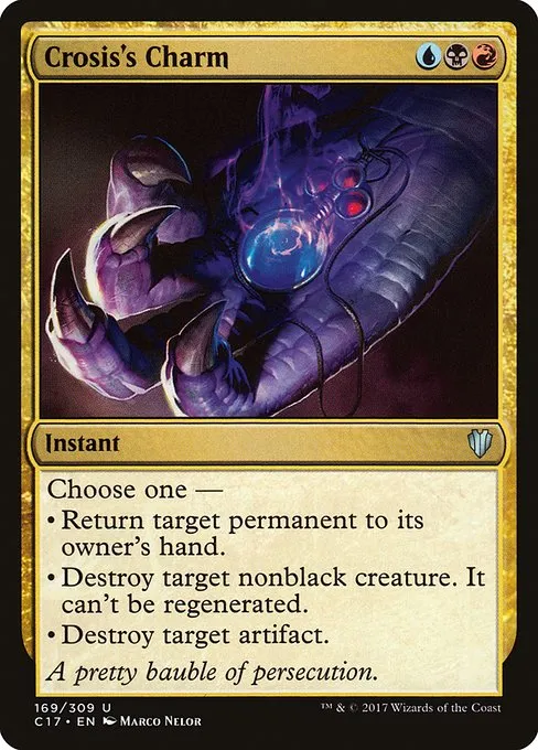 Crosis's Charm · Commander 2017 169/309