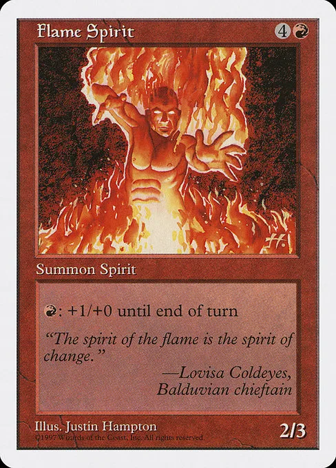 Flame Spirit · Fifth Edition 229/460