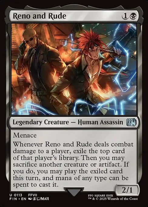 Reno and Rude · Final Fantasy 113/599