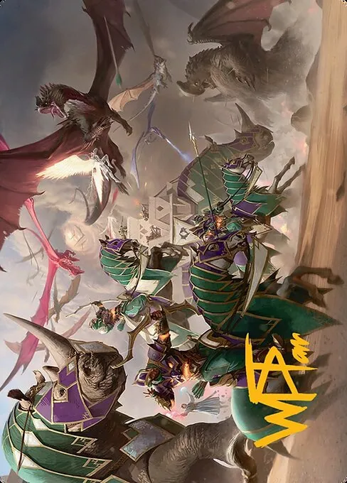 United Battlefront // United Battlefront · Tarkir: Dragonstorm Art Series 5/54