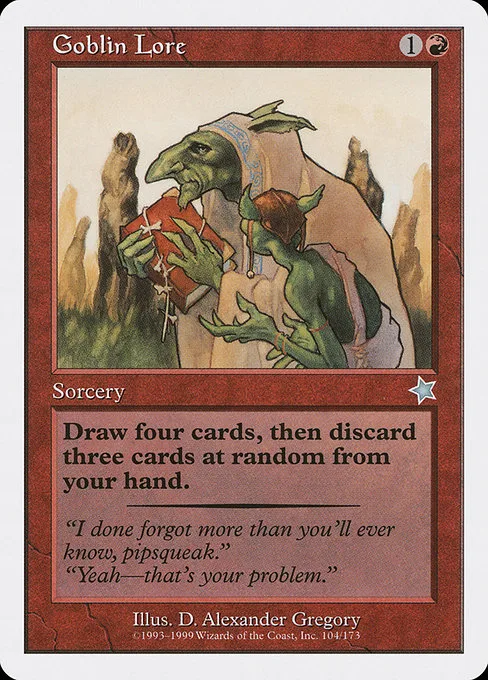 Goblin Lore · Starter 1999 104/173