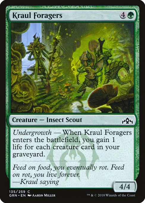 Kraul Foragers · Guilds of Ravnica 135/273