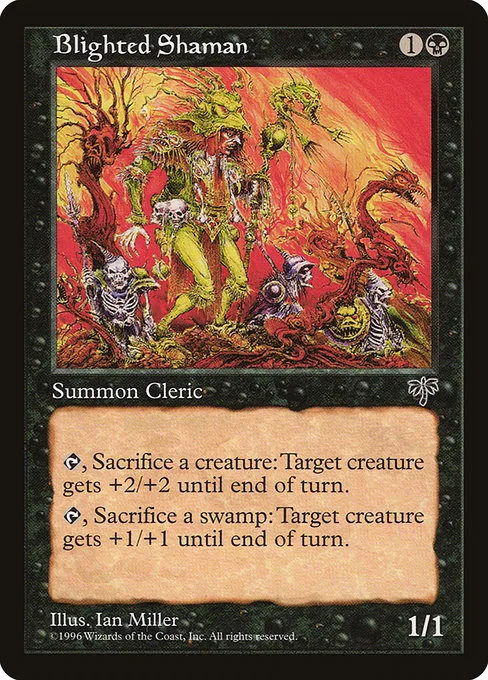 Blighted Shaman · Mirage 107/353