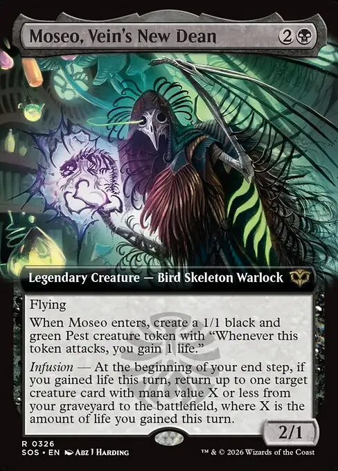 Moseo, Vein's New Dean · Secrets of Strixhaven 326/368