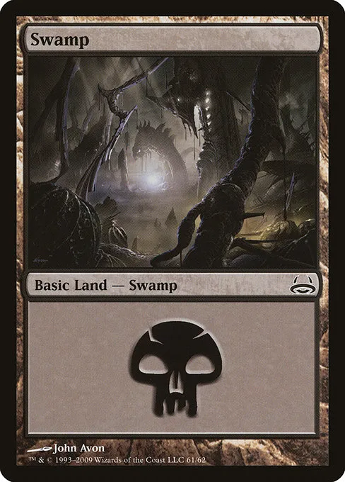 Swamp · Duel Decks: Divine vs. Demonic 61/62