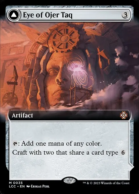 Eye of Ojer Taq // Apex Observatory · The Lost Caverns of Ixalan Commander 35/370