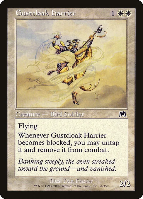 Gustcloak Harrier · Onslaught 34/351