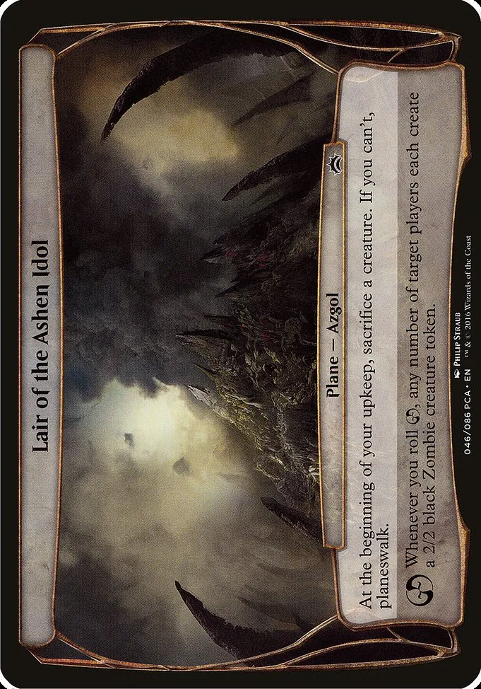 Lair of the Ashen Idol · Planechase Anthology Planes 46/86