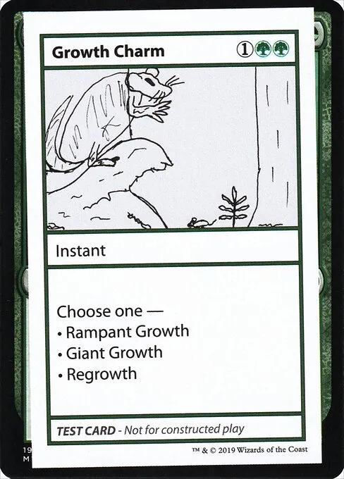 Growth Charm · Mystery Booster Playtest Cards 2021 77/121