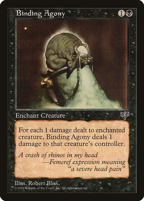 Binding Agony · Mirage 106/353
