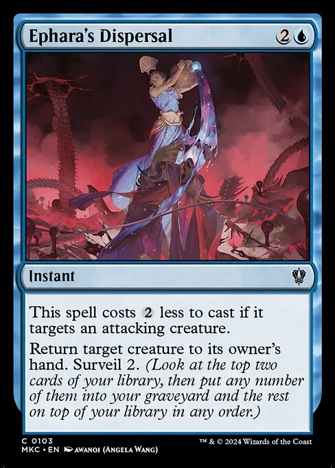 Ephara's Dispersal · Murders at Karlov Manor Commander 103/358