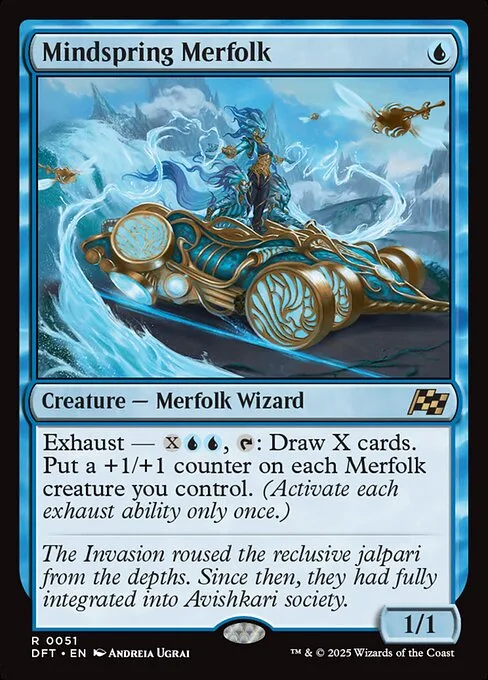 Mindspring Merfolk · Aetherdrift 51/553
