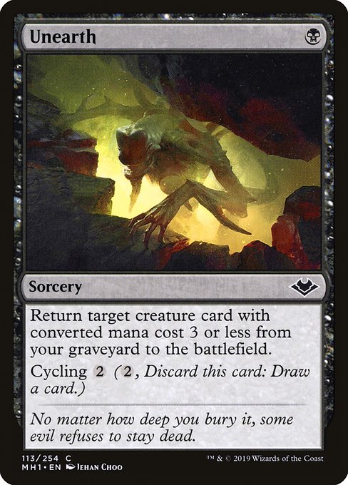 Unearth · Modern Horizons 113/255