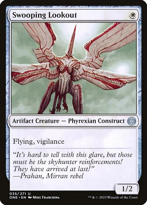 Swooping Lookout · Phyrexia: All Will Be One 35/479
