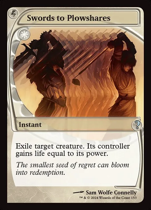 Swords to Plowshares · Mystery Booster 2 153/385