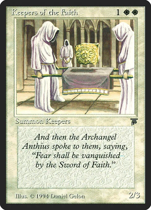 Keepers of the Faith · Legends 24/310