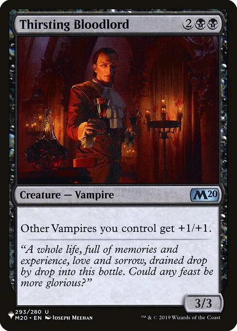 Thirsting Bloodlord · The List M20-293/5050