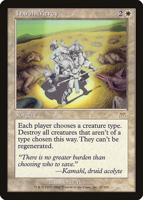 Harsh Mercy · Onslaught 39/351