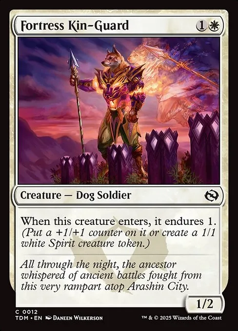 Fortress Kin-Guard · Tarkir: Dragonstorm 12/427