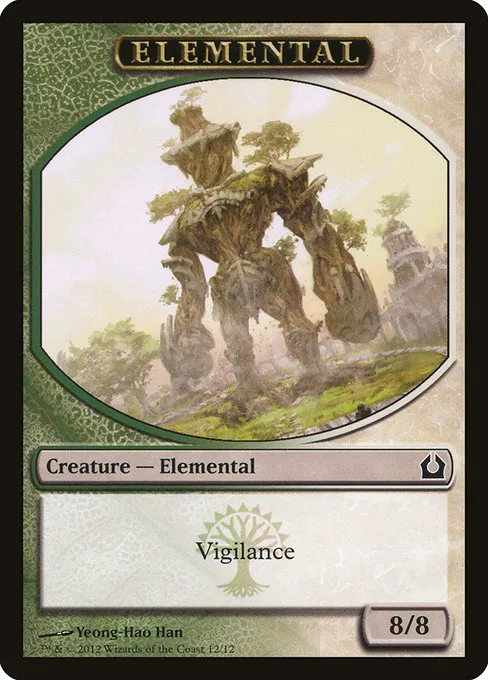 Elemental · Return to Ravnica Tokens 12/12