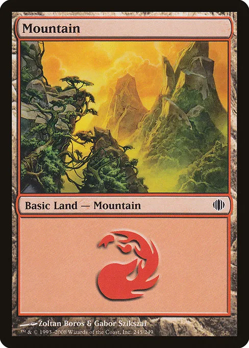 Mountain · Shards of Alara 245/250