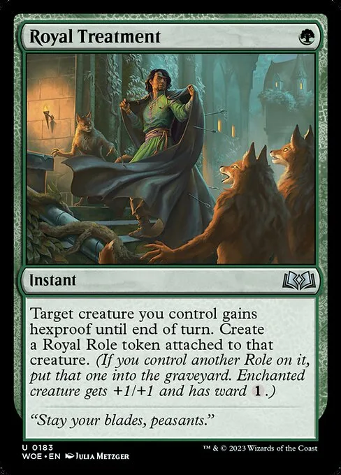 Royal Treatment · Wilds of Eldraine 183/381