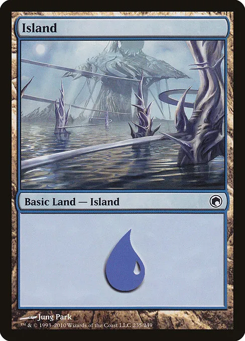 Island · Scars of Mirrodin 235/249
