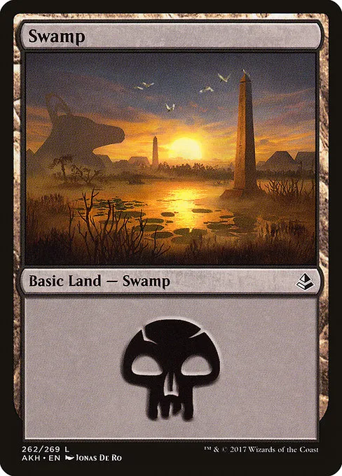 Swamp · Amonkhet 262/287