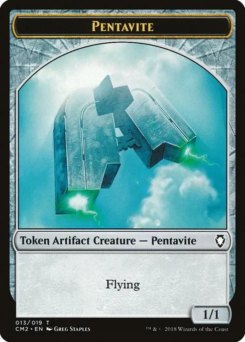 Pentavite · Commander Anthology Volume II Tokens 13/19