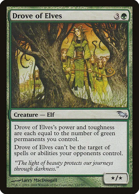 Drove of Elves · Shadowmoor 112/302