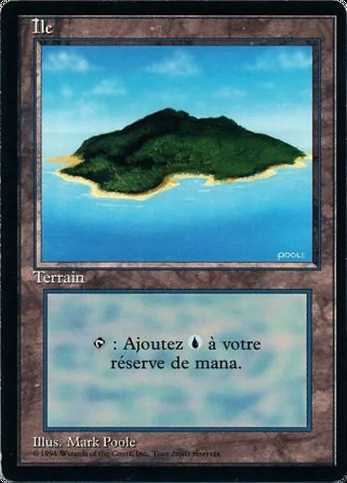 Island · Foreign Black Border 296/307