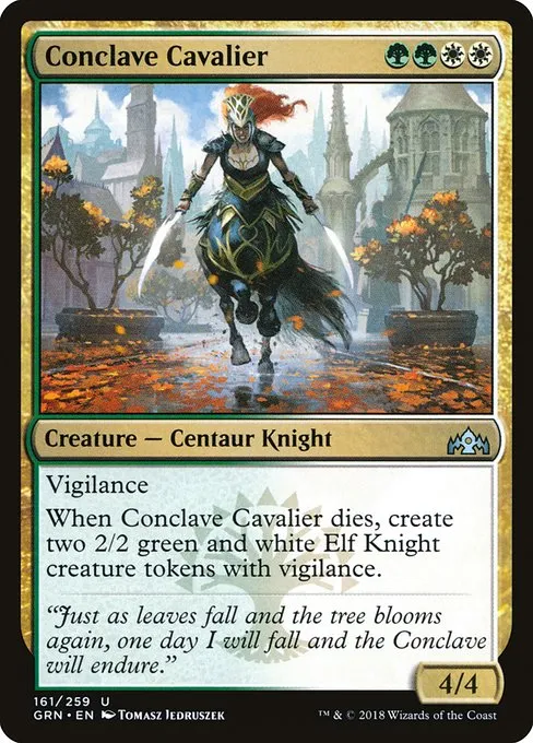 Conclave Cavalier · Guilds of Ravnica 161/273