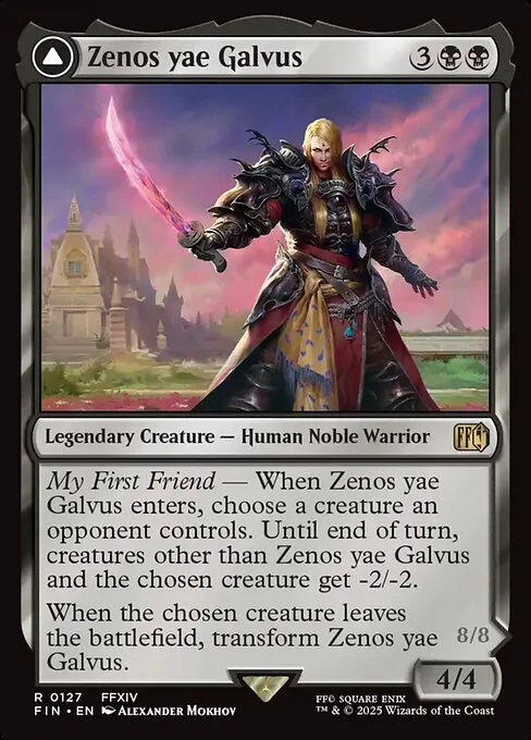 Zenos yae Galvus // Shinryu, Transcendent Rival · Final Fantasy 127/599