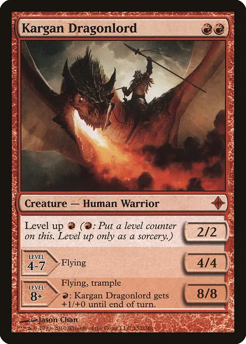 Kargan Dragonlord · Rise of the Eldrazi 152/248
