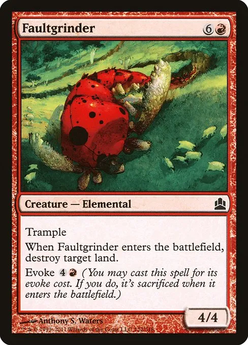 Faultgrinder · Commander 2011 122/318