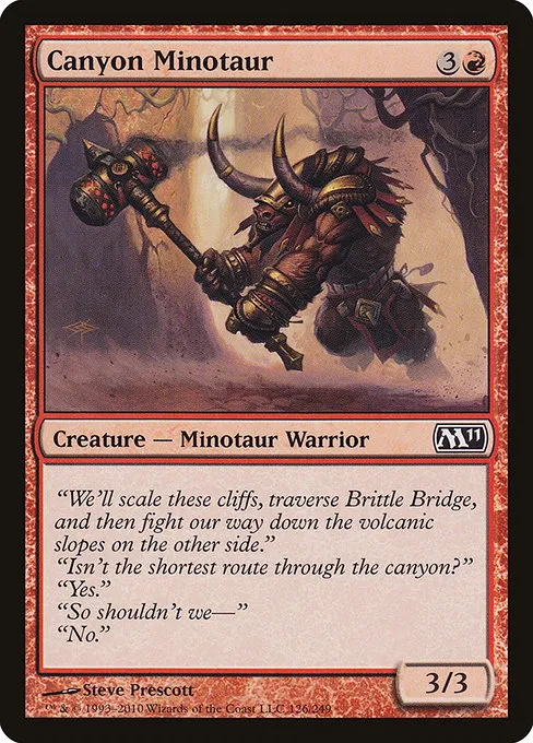 Canyon Minotaur · Magic 2011 126/249