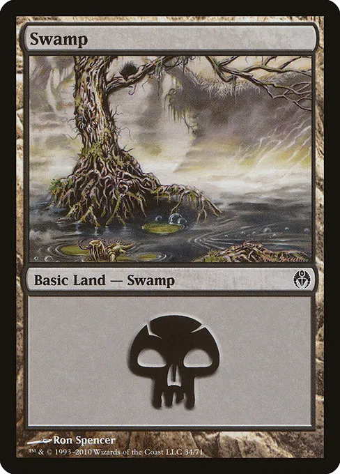 Swamp · Duel Decks: Phyrexia vs. the Coalition 34/71