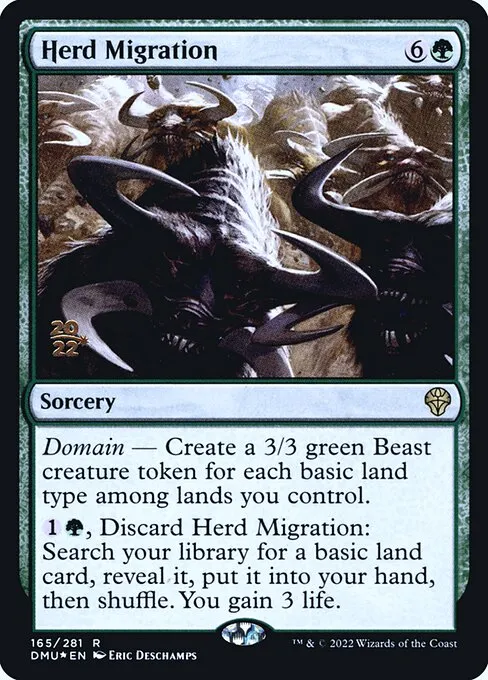Herd Migration · Dominaria United Promos 165s/161