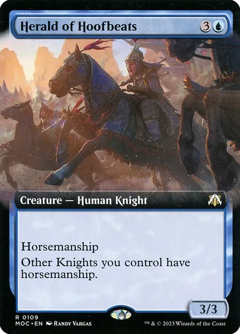 Herald of Hoofbeats · March of the Machine Commander 109/450