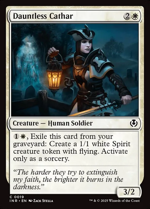 Dauntless Cathar · Innistrad Remastered 19/495