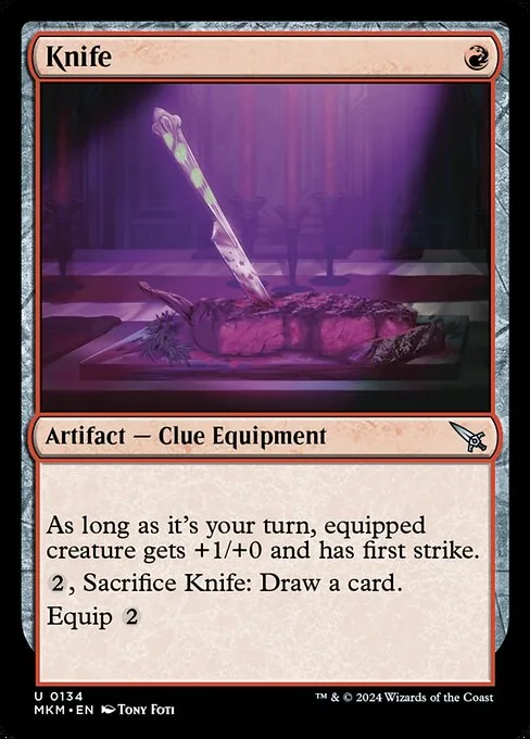 Knife · Murders at Karlov Manor 134/451