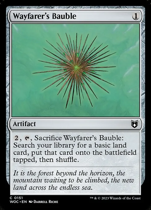Wayfarer's Bauble · Wilds of Eldraine Commander 151/173