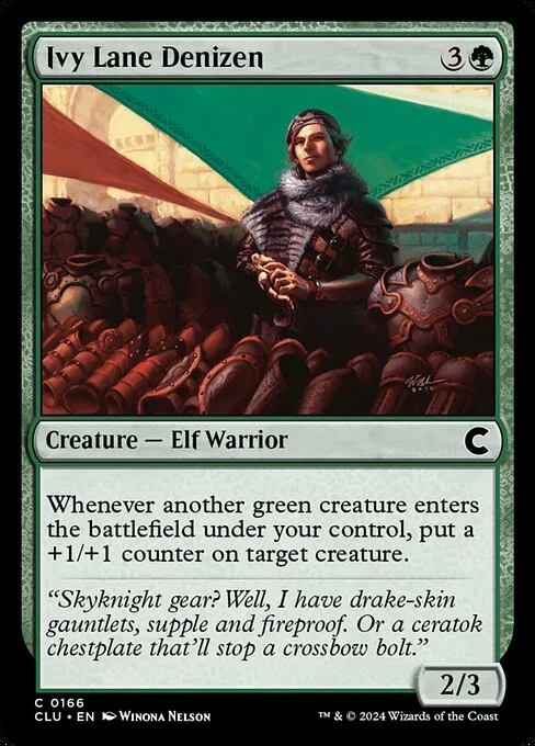 Ivy Lane Denizen · Ravnica: Clue Edition 166/284