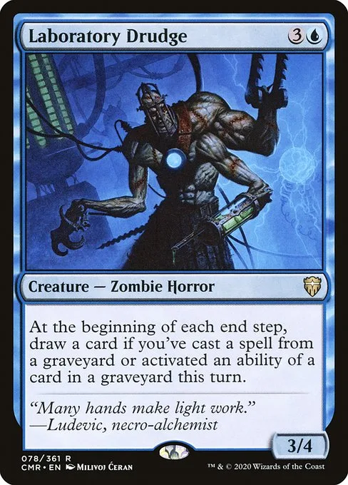 Laboratory Drudge · Commander Legends 78/718