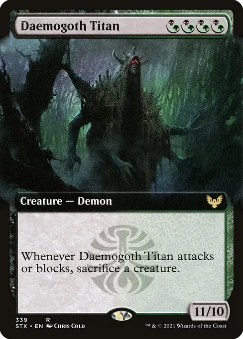 Daemogoth Titan · Strixhaven: School of Mages 339/393