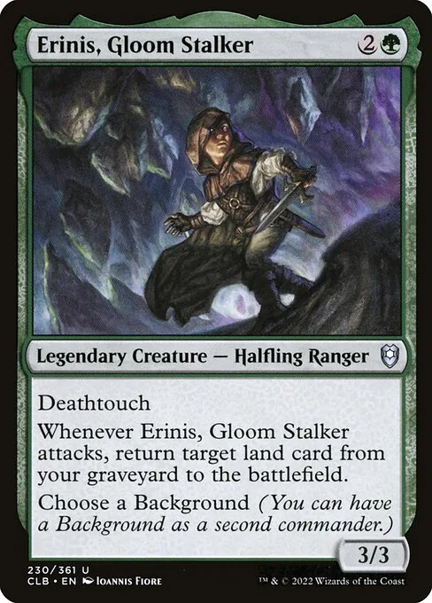 Erinis, Gloom Stalker · Commander Legends: Battle for Baldur's Gate 230/936
