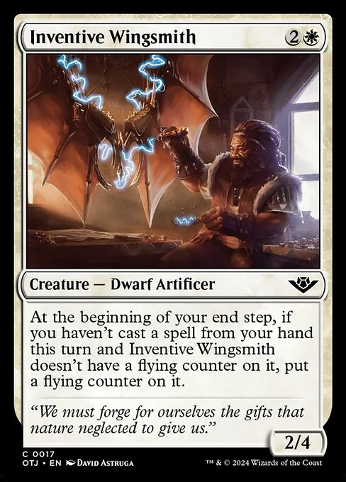 Inventive Wingsmith · Outlaws of Thunder Junction 17/374